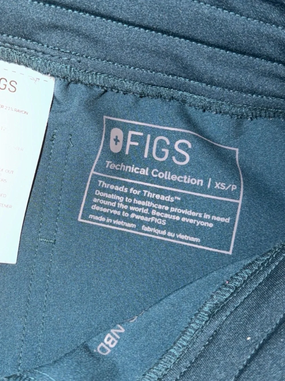 Figs soft teal